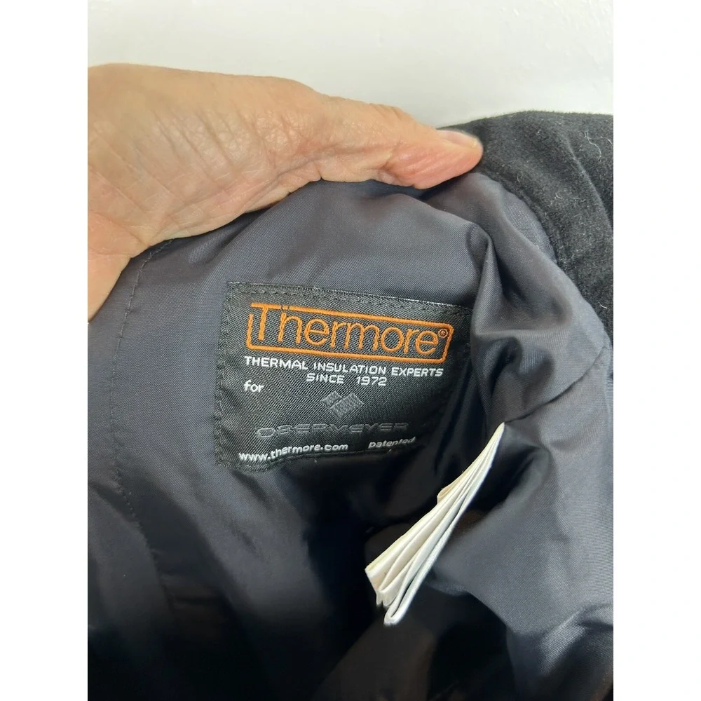 Obermeyer Pants Womens 6 Thermore Insulated Black Ski Snow 15017 Winter Read